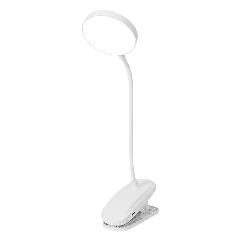 Clip Desk Lamp Study With Student Dormitory Home Eye Protection Lamp Desk LED Rechargeable Bedroom Bedside Lamp